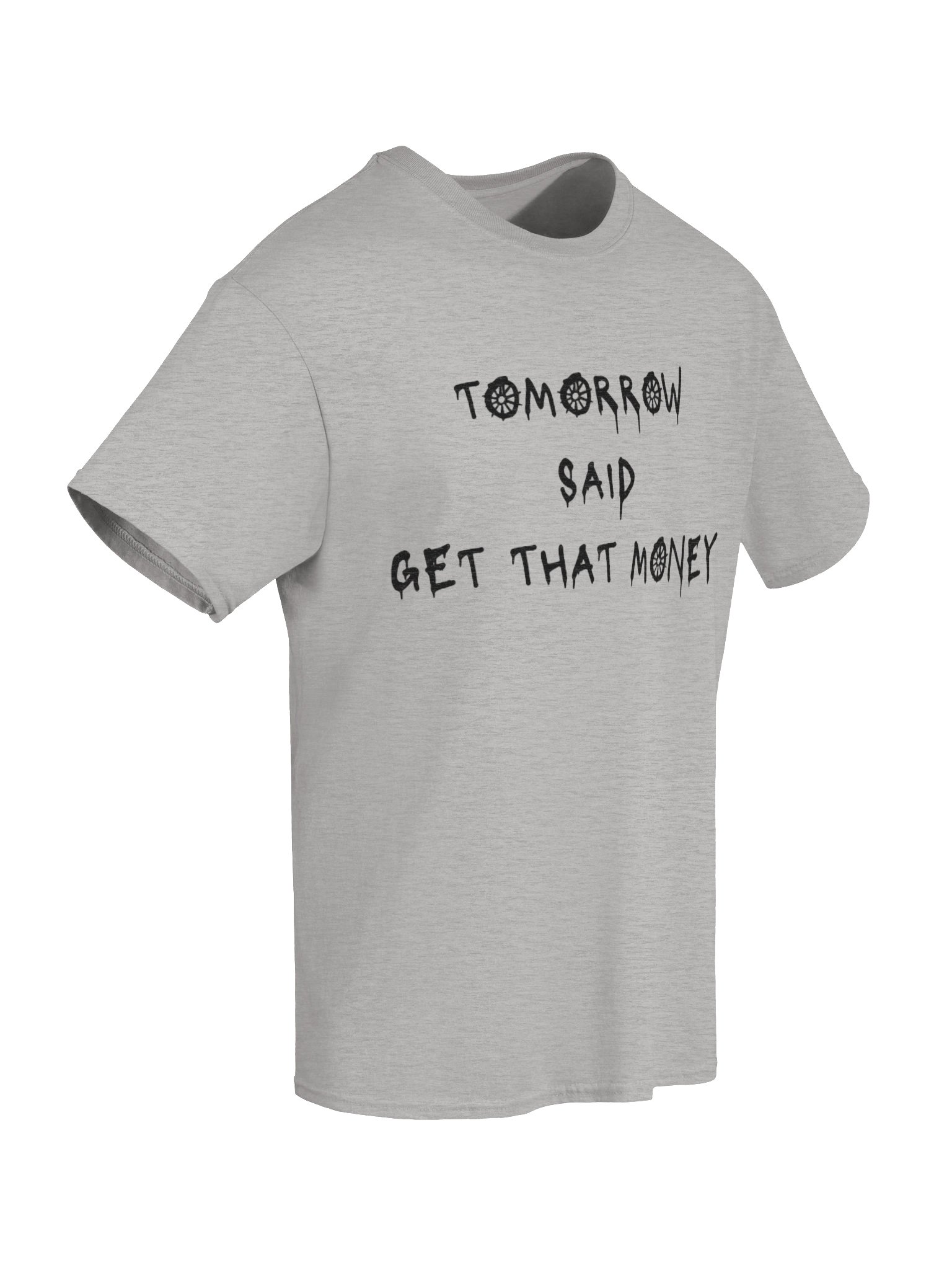 Tomorrow Said T-Shirt- Sport Grey product image (8)
