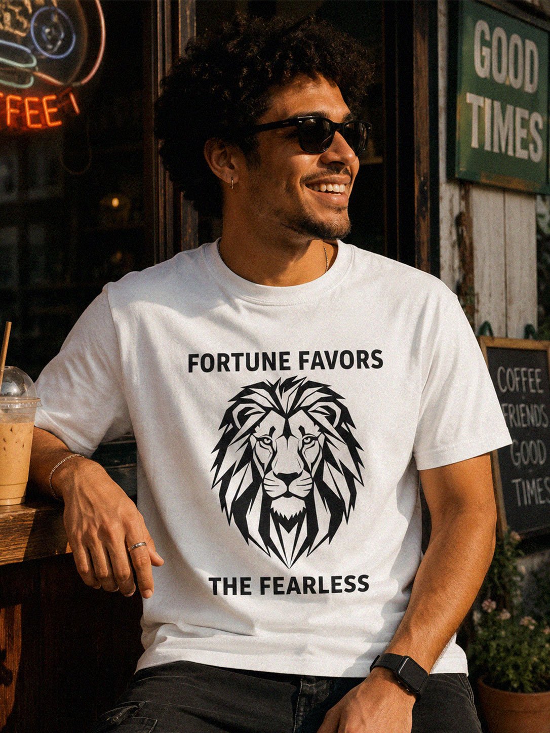 Fortune Favors The Fearless T-Shirt product image (1)