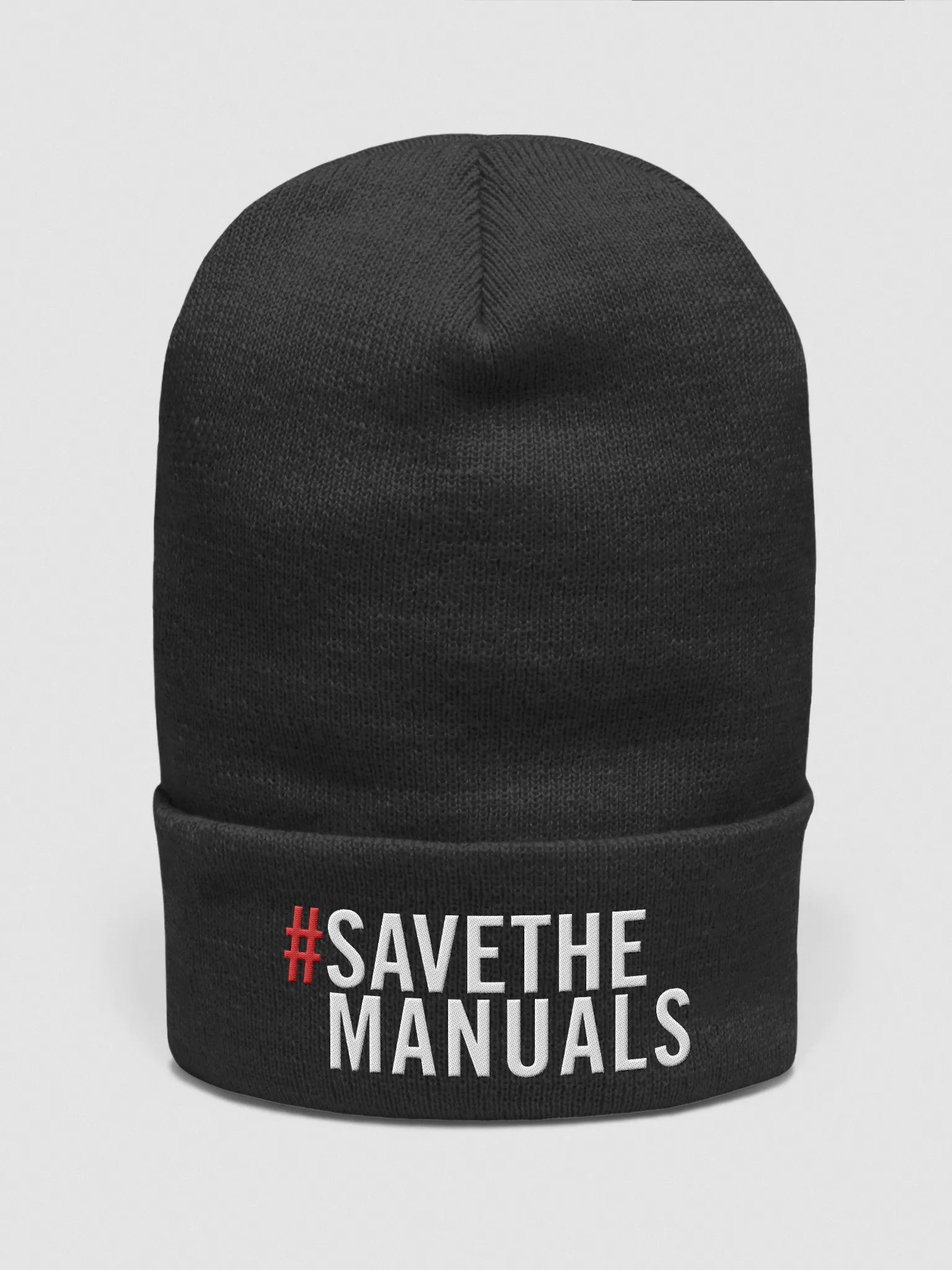 The Cold Start Beanie (#SAVETHEMANUALS) product image (1)