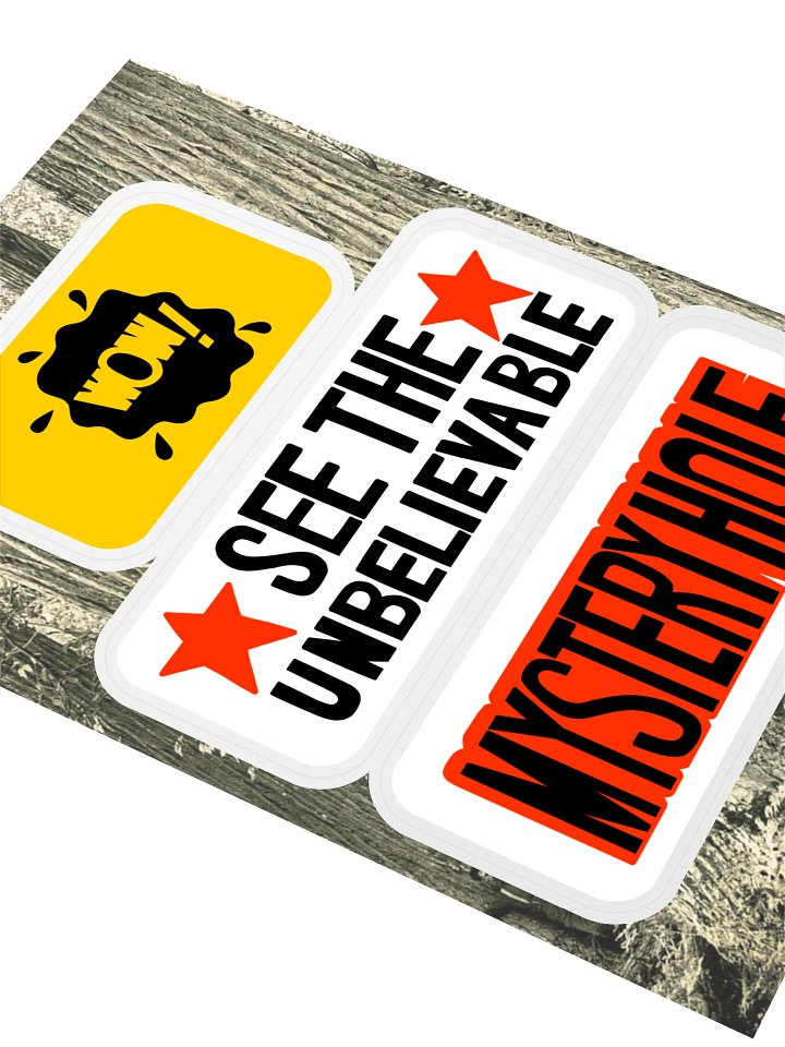 Wow! Mystery Hole sticker product image (2)