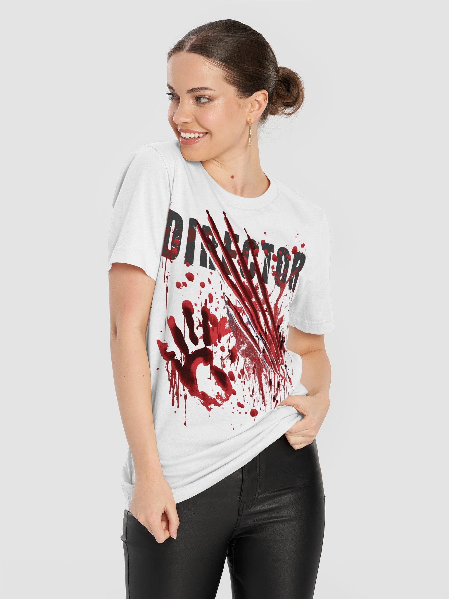 Director Bloody Shirt Horror Blood Splatter Blood Stained Halloween product image (3)