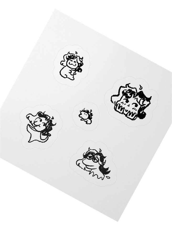 ‘Shazimei’ Doodle Stickers product image (6)