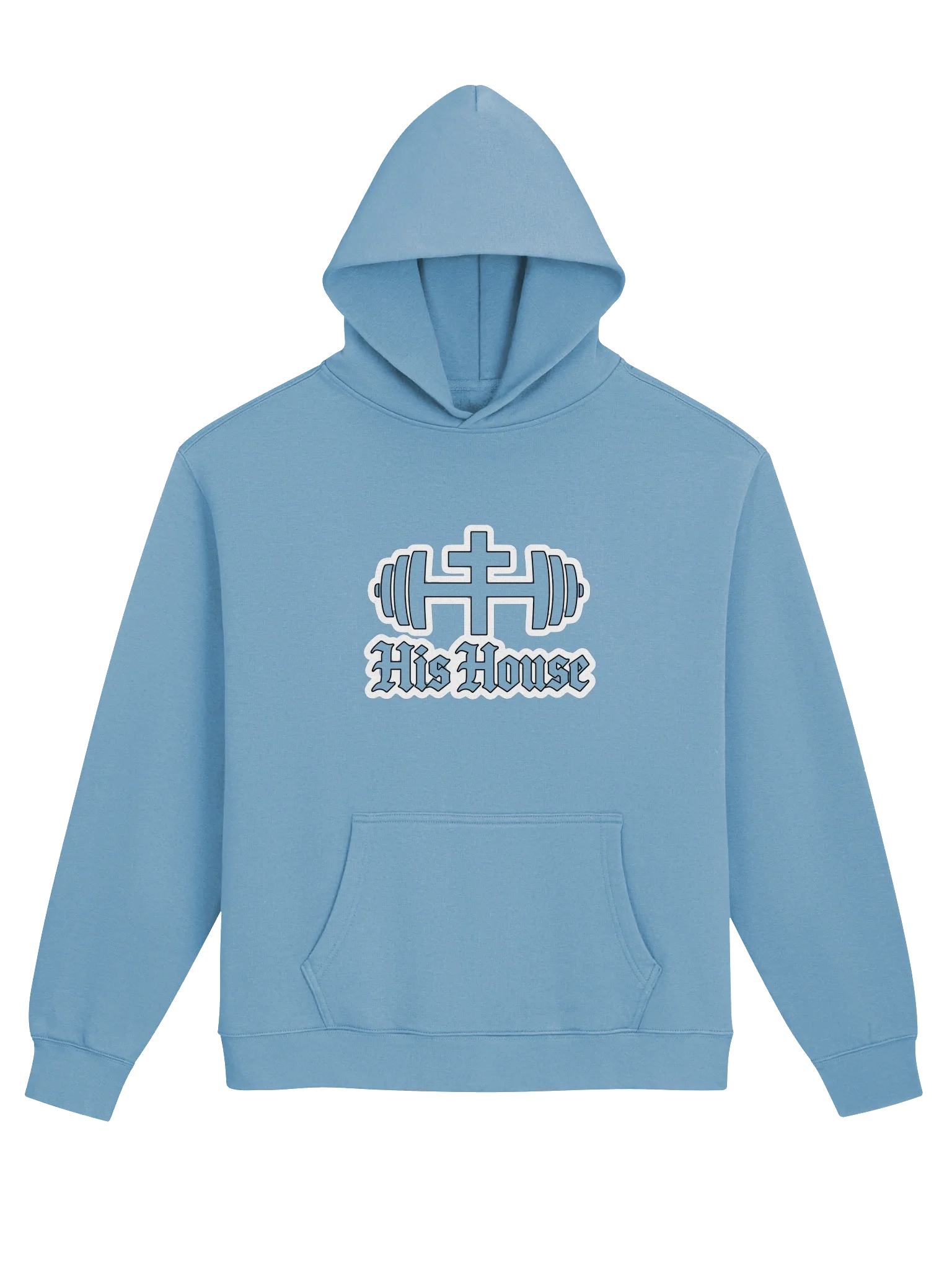 His House Heritage Outline Unisex Relaxed Hoodie by His House