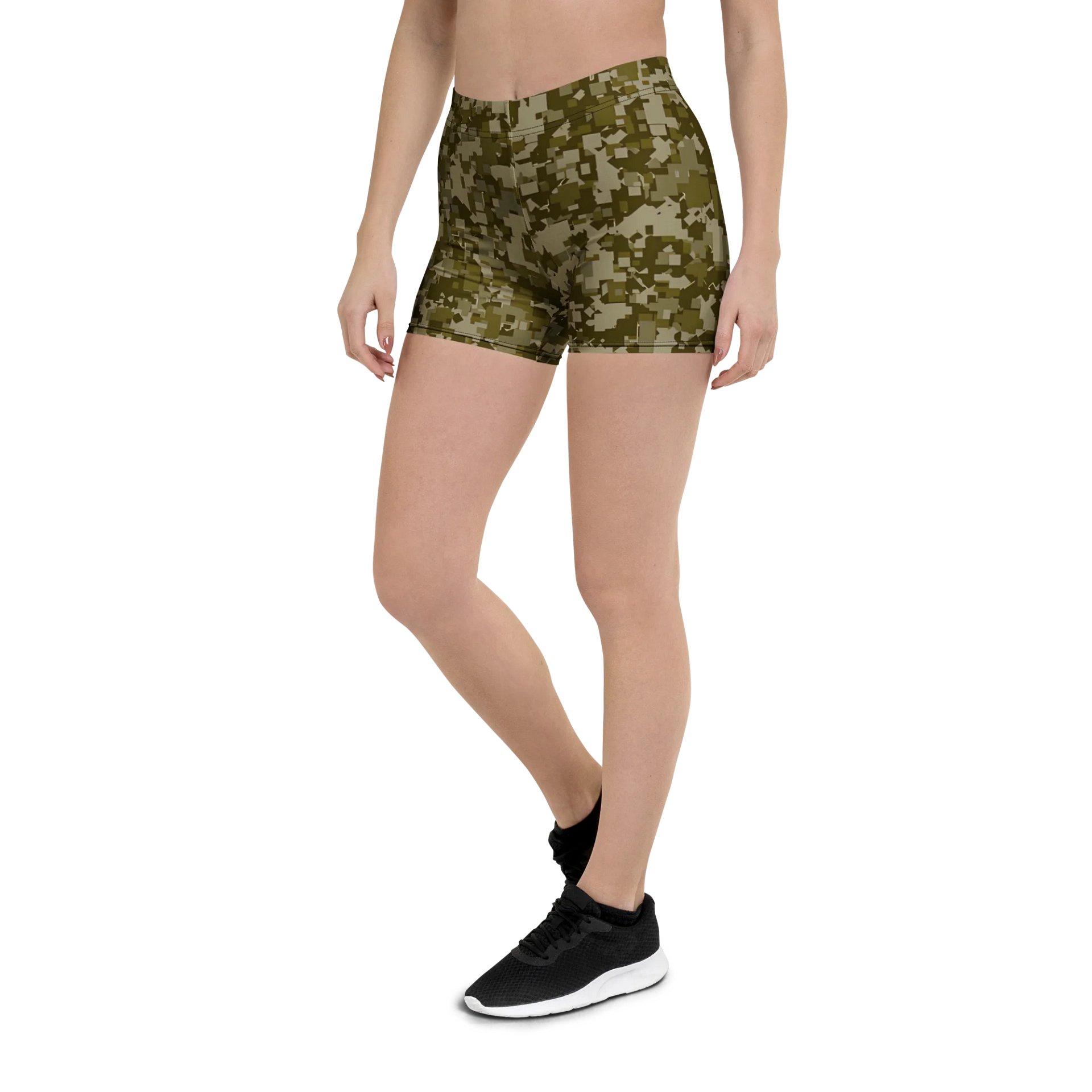 Pixelated Jungle All-Over Shorts product image (6)
