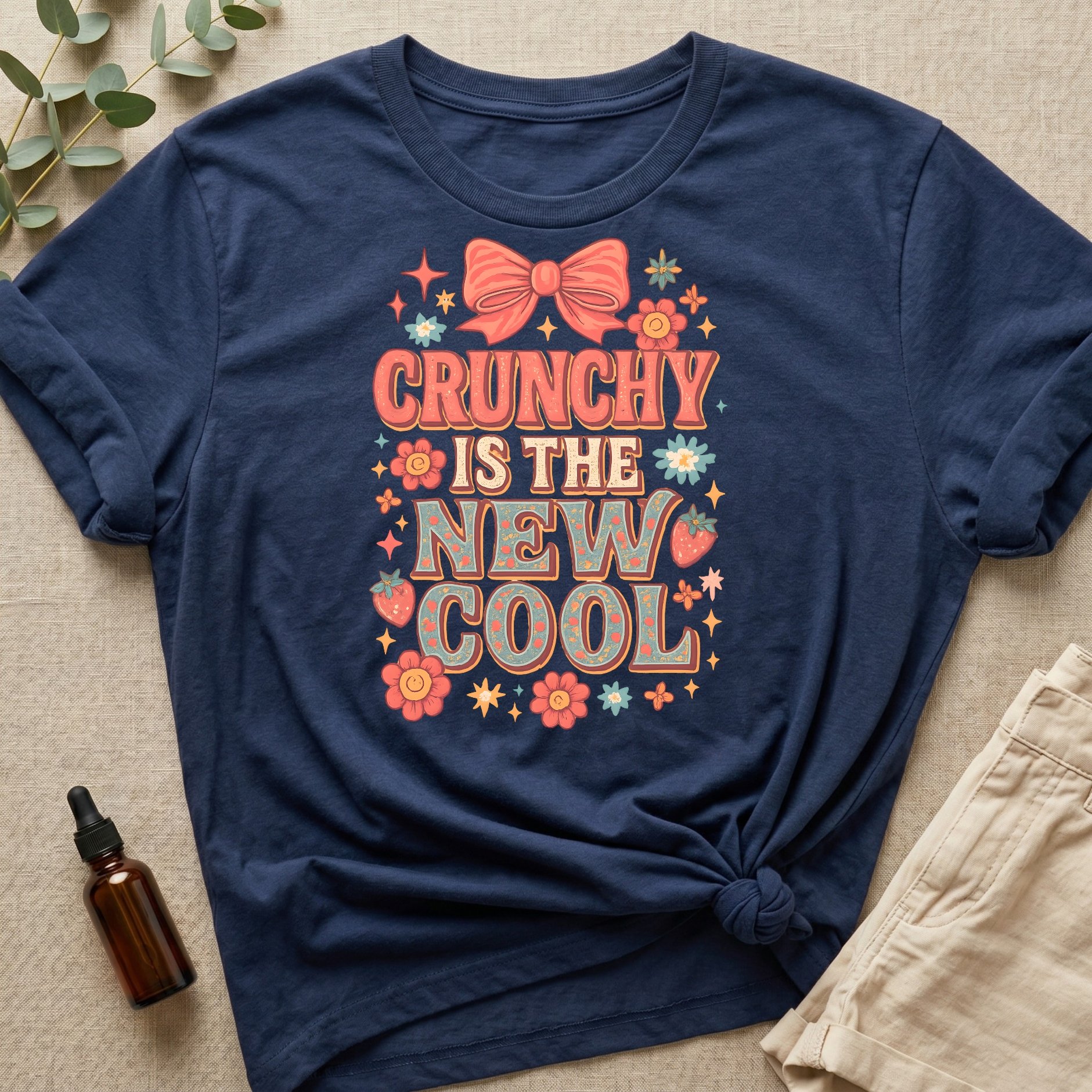 Crunchy Is The New Cool II Organic T-Shirt product image (3)