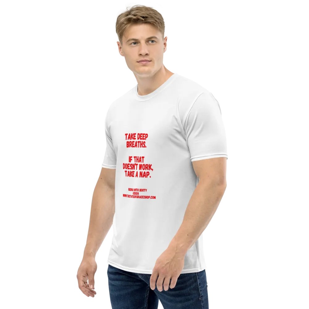 BUDDHA WITH BOOTY TEES 4 U - “Take deep breaths. If that doesn’t work, take a nap.” product image (3)