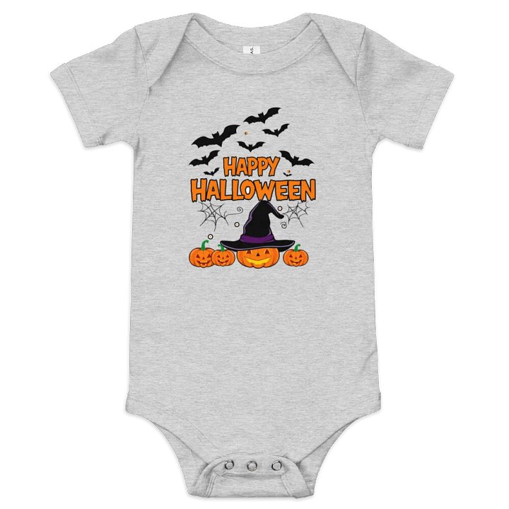 Happy Halloween Baby Romper Onesie product image (1)