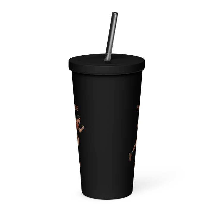 Firefighter Athlete Tumbler with Straw | Mens Running Edition product image (2)