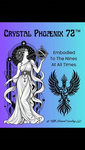#CrystalPhoænix72 #72in64 #iching #humandesign #fifthelementhealingllc