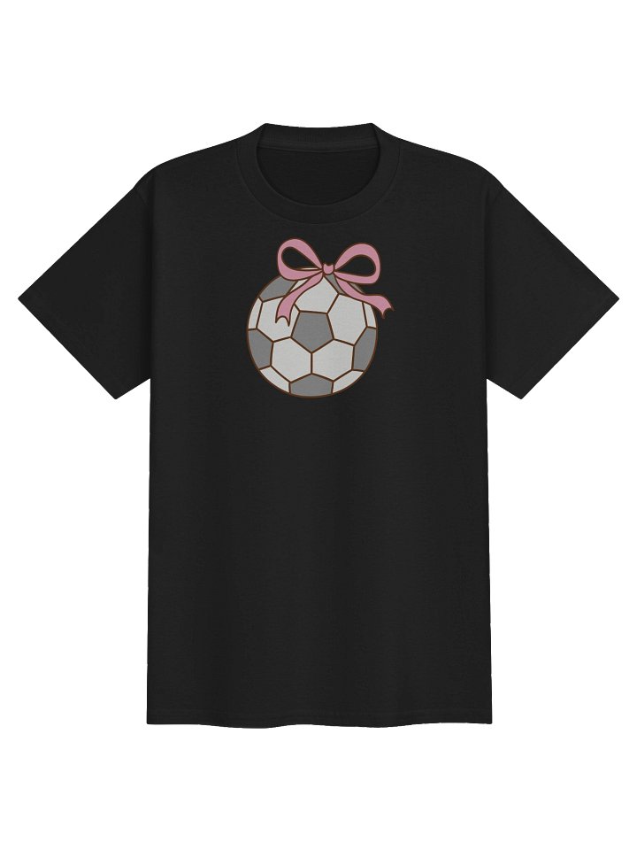 Youth Soccer and Bow T-Shirt product image (1)