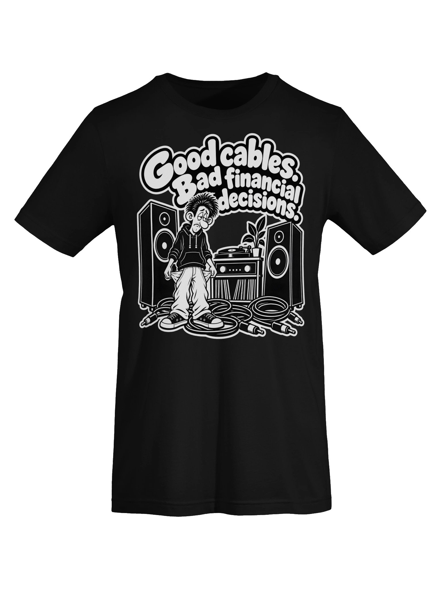 Good Cables Bad Final Descisions - Unisex T-shirt product image (5)