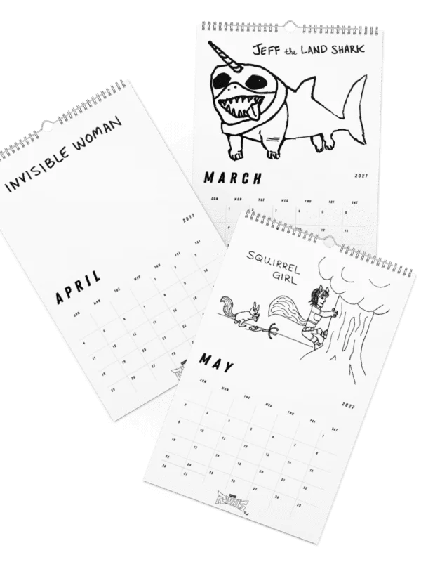 2026-2027 Mervel Revels Wall Calendar product image (4)