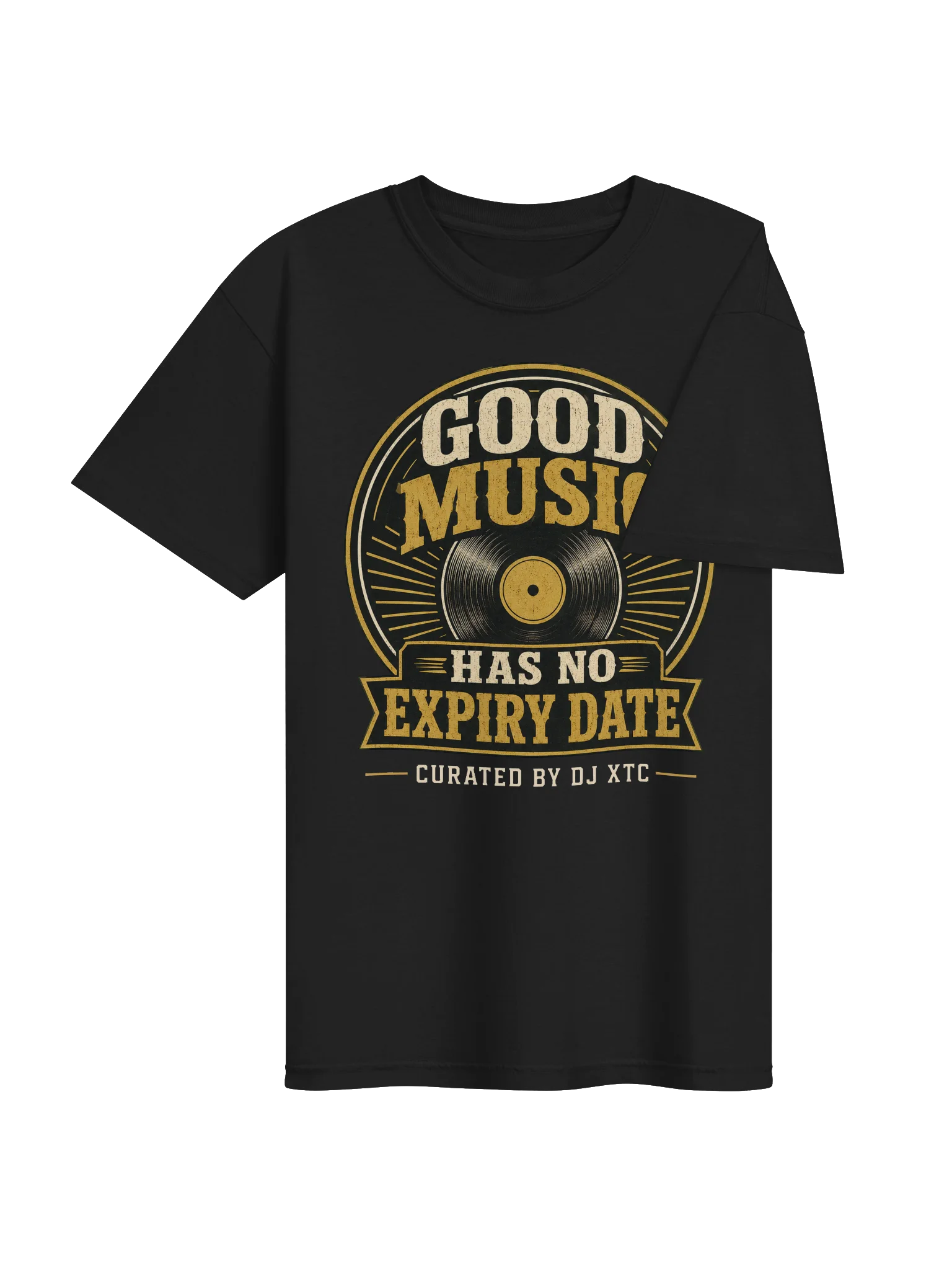 Good Music Has No Expiry Date T-Shirt — Curated by DJ XTC product image (4)