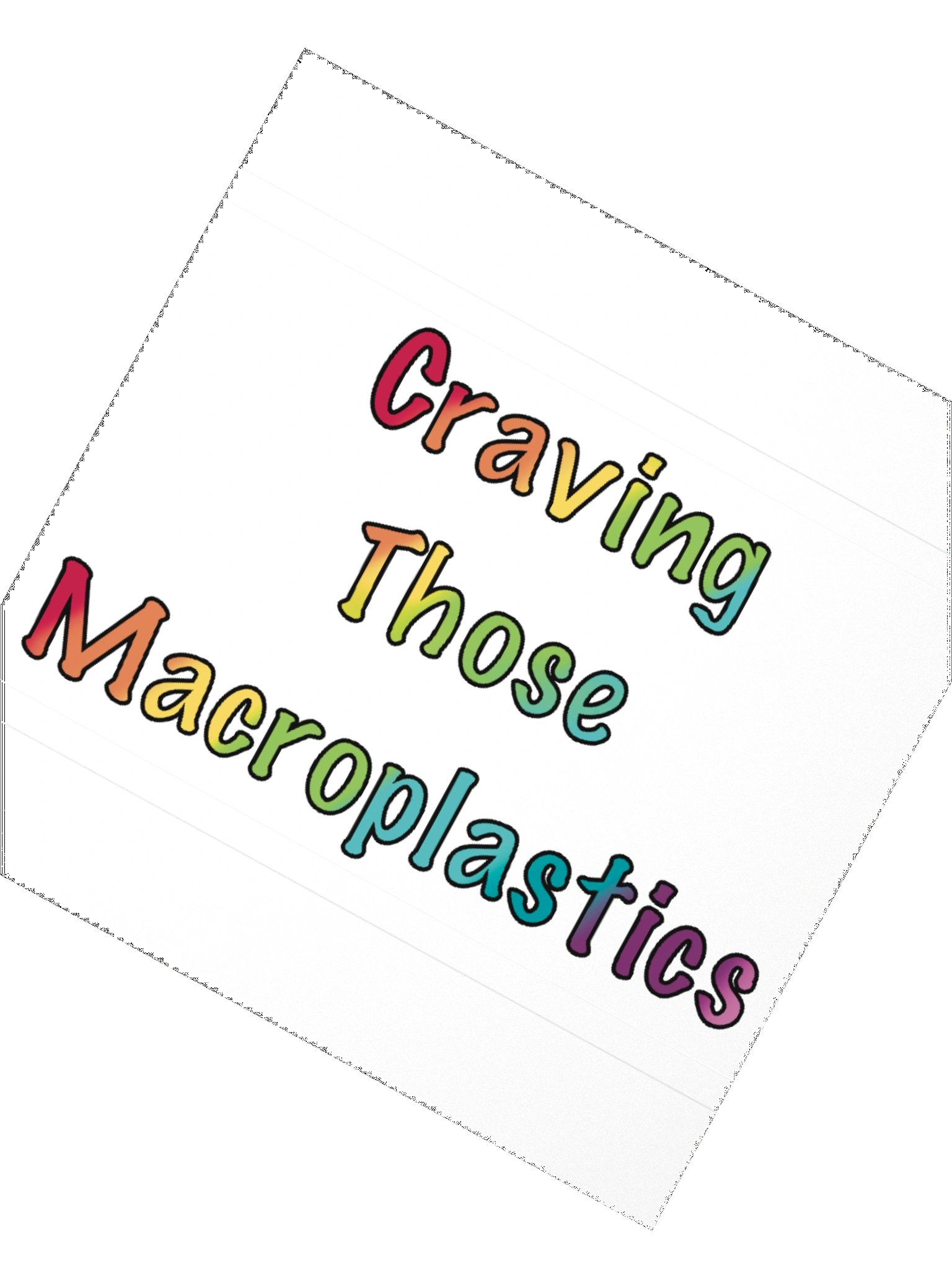 Craving Those Macroplastics stickers product image (5)
