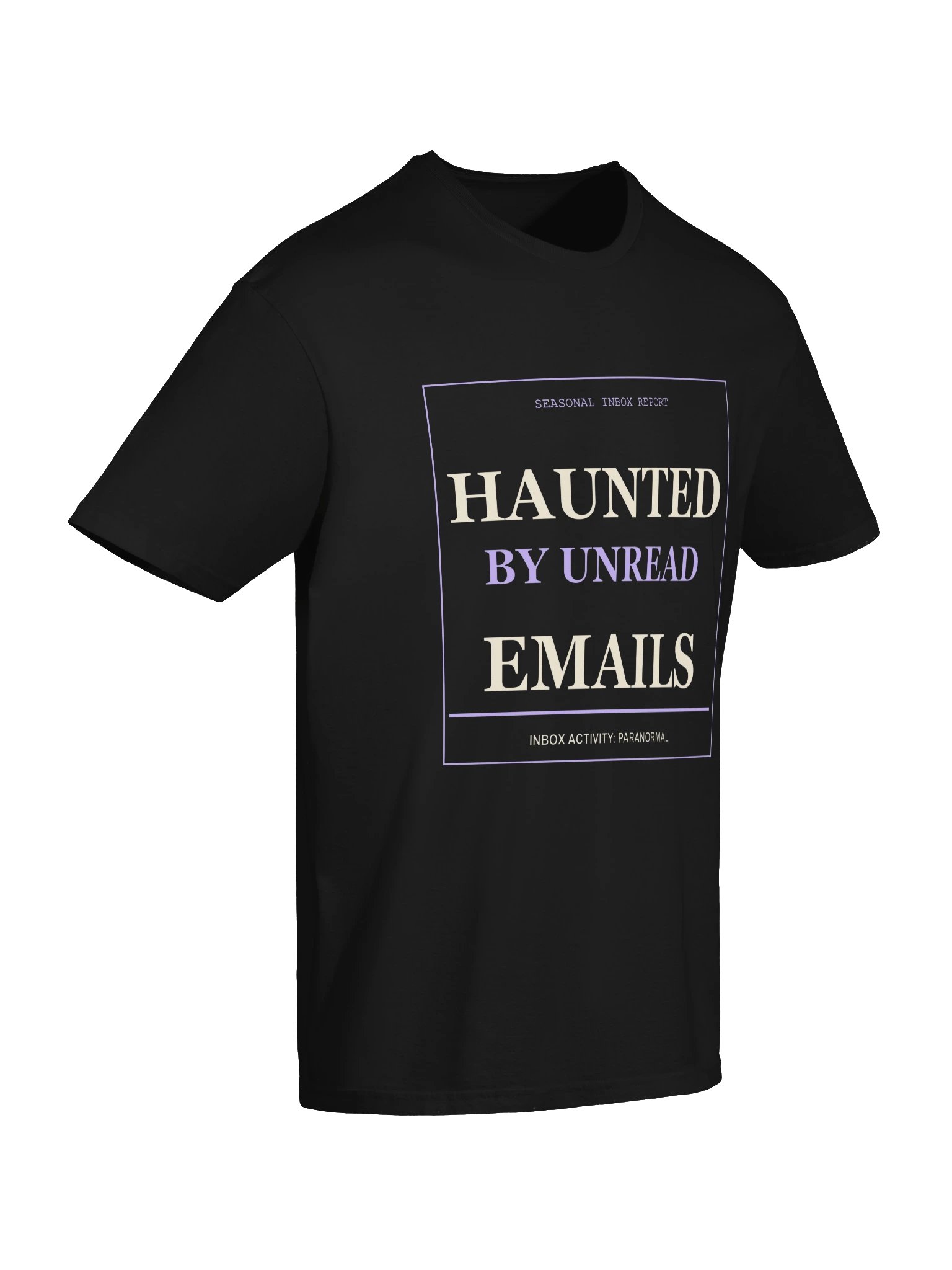 Funny Halloween Work Shirt — Haunted by Unread Emails product image (6)