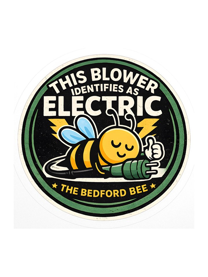 The Leaf Blower Exemption Sticker product image (1)