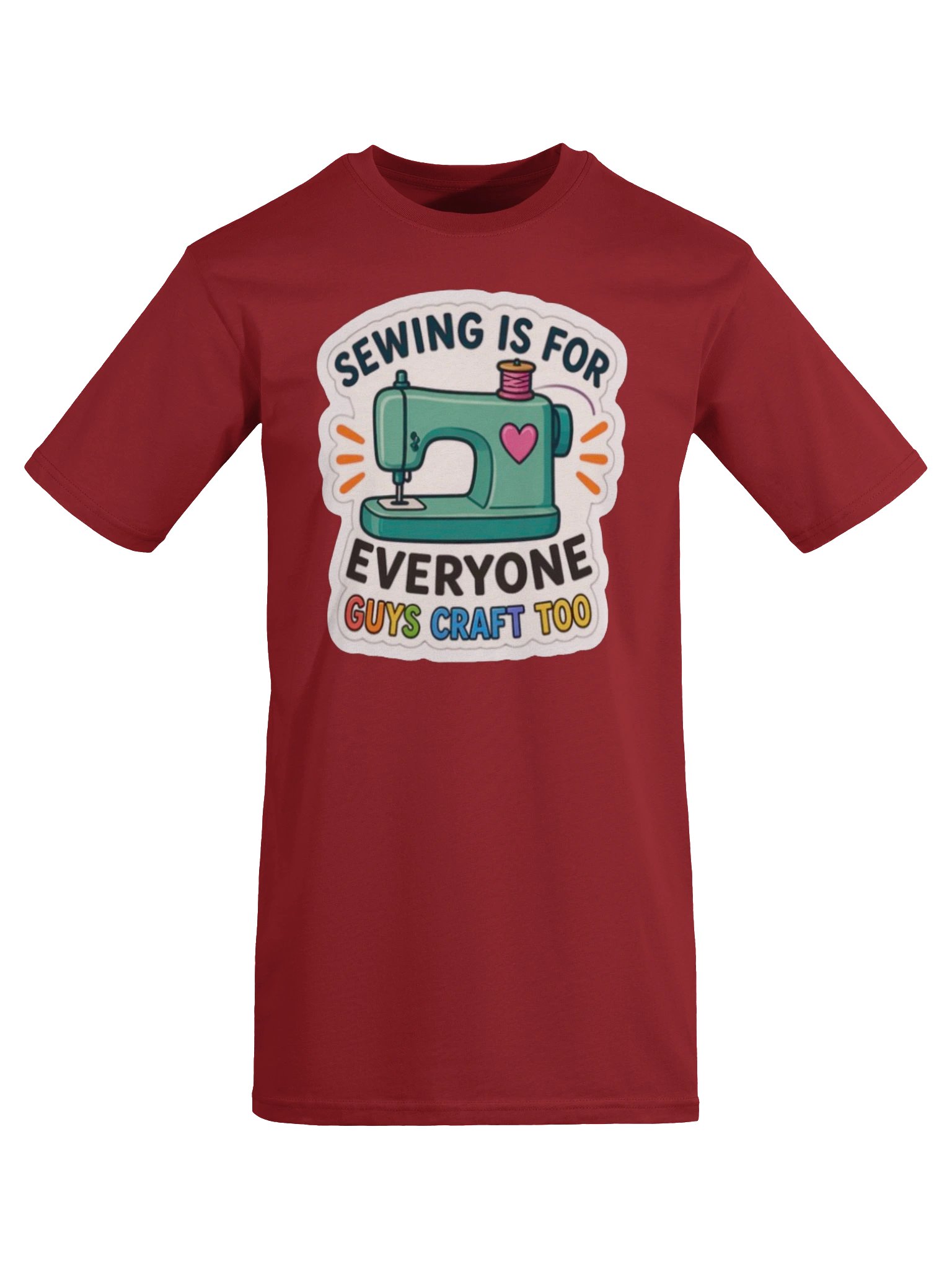 Sewing Is for Everyone Guys Craft Too Tee product image (5)