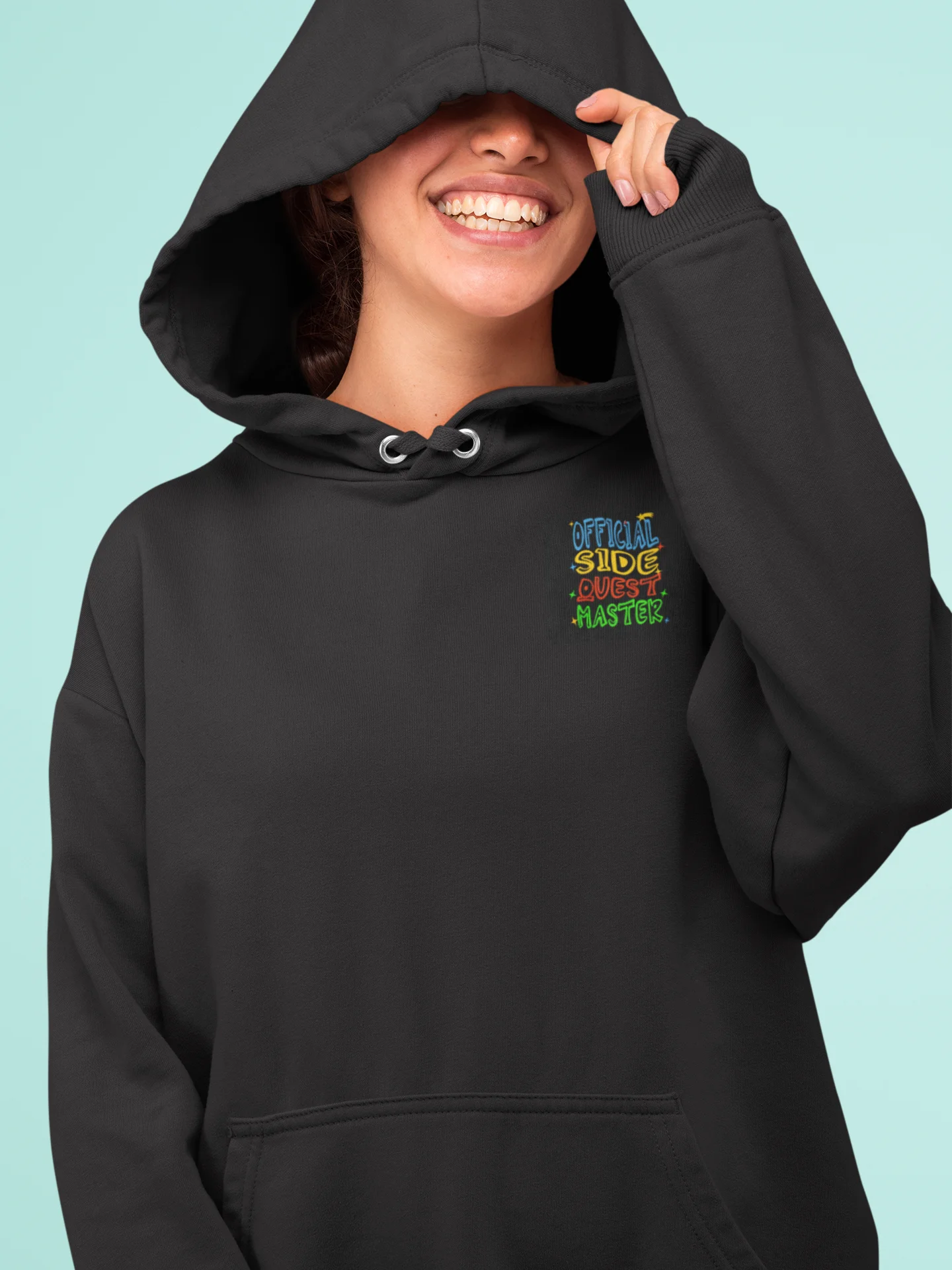 Funny Gamer Side Quest Oversized Hoodie product image (7)
