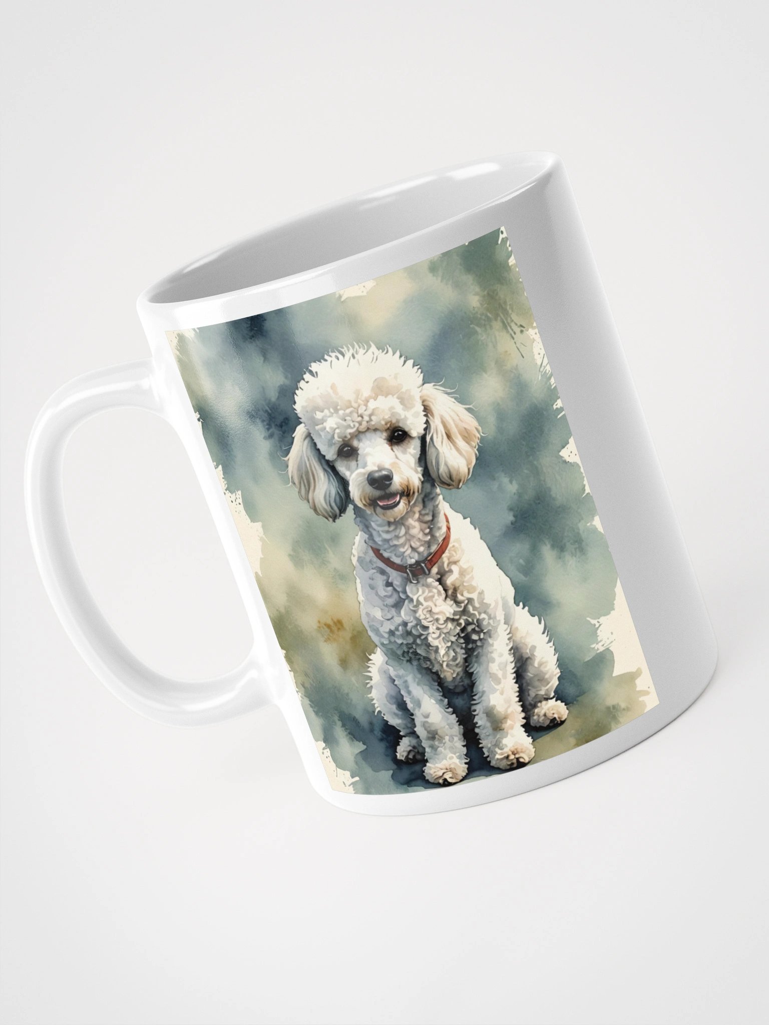 White Poodle | Dog Coffee Mug product image (6)
