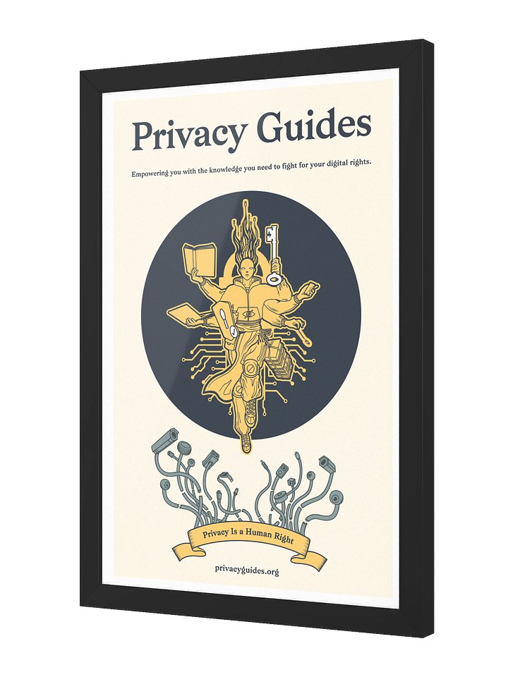 Defender of Privacy - Framed Poster product image (2)