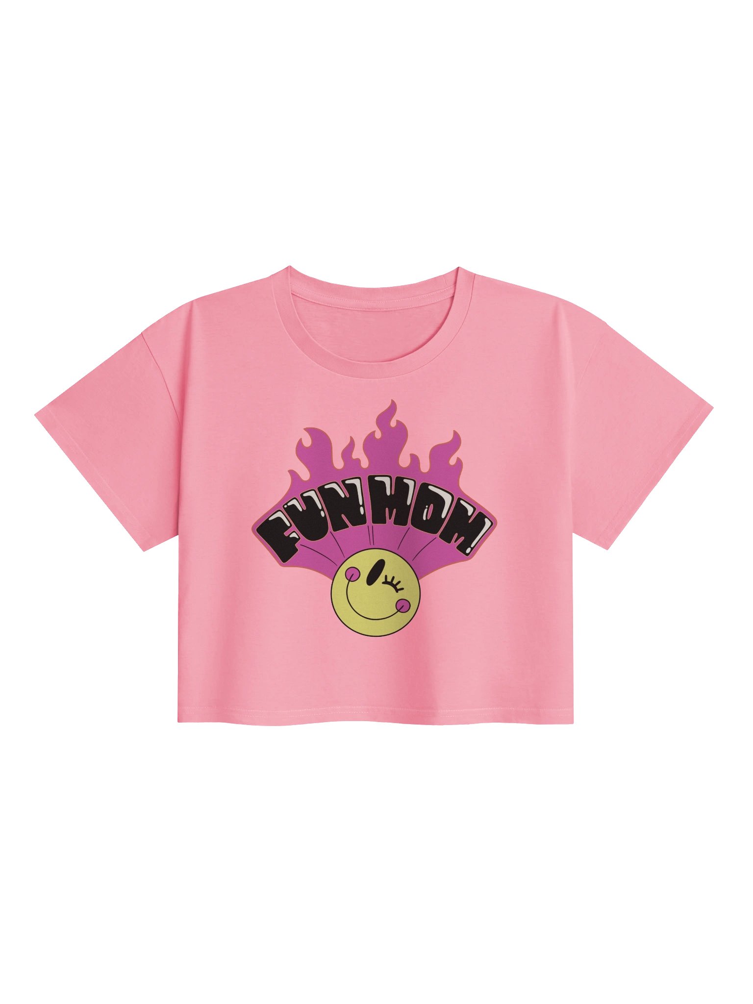 Fun Mom Cropped T-shirt product image (1)