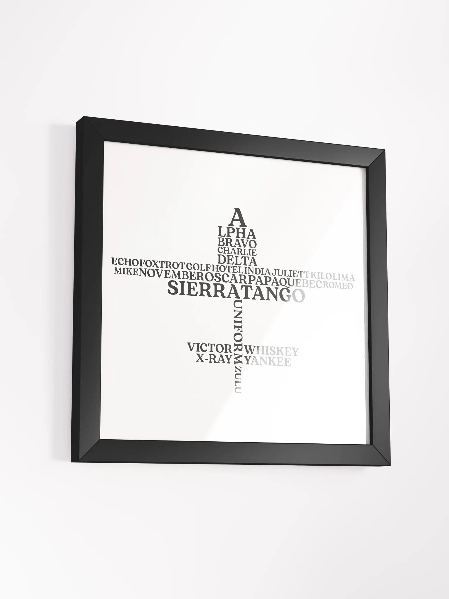 The Aviation Alphabet Airplane Framed Poster product image (3)