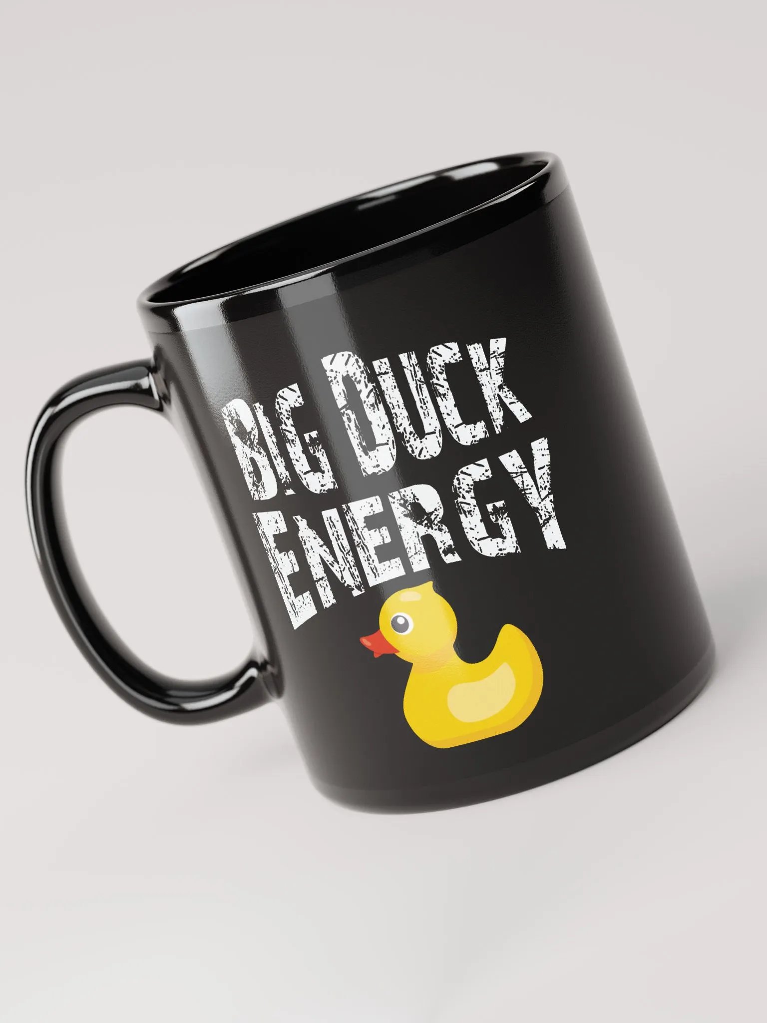 Big Duck Energy Black Mug product image (5)