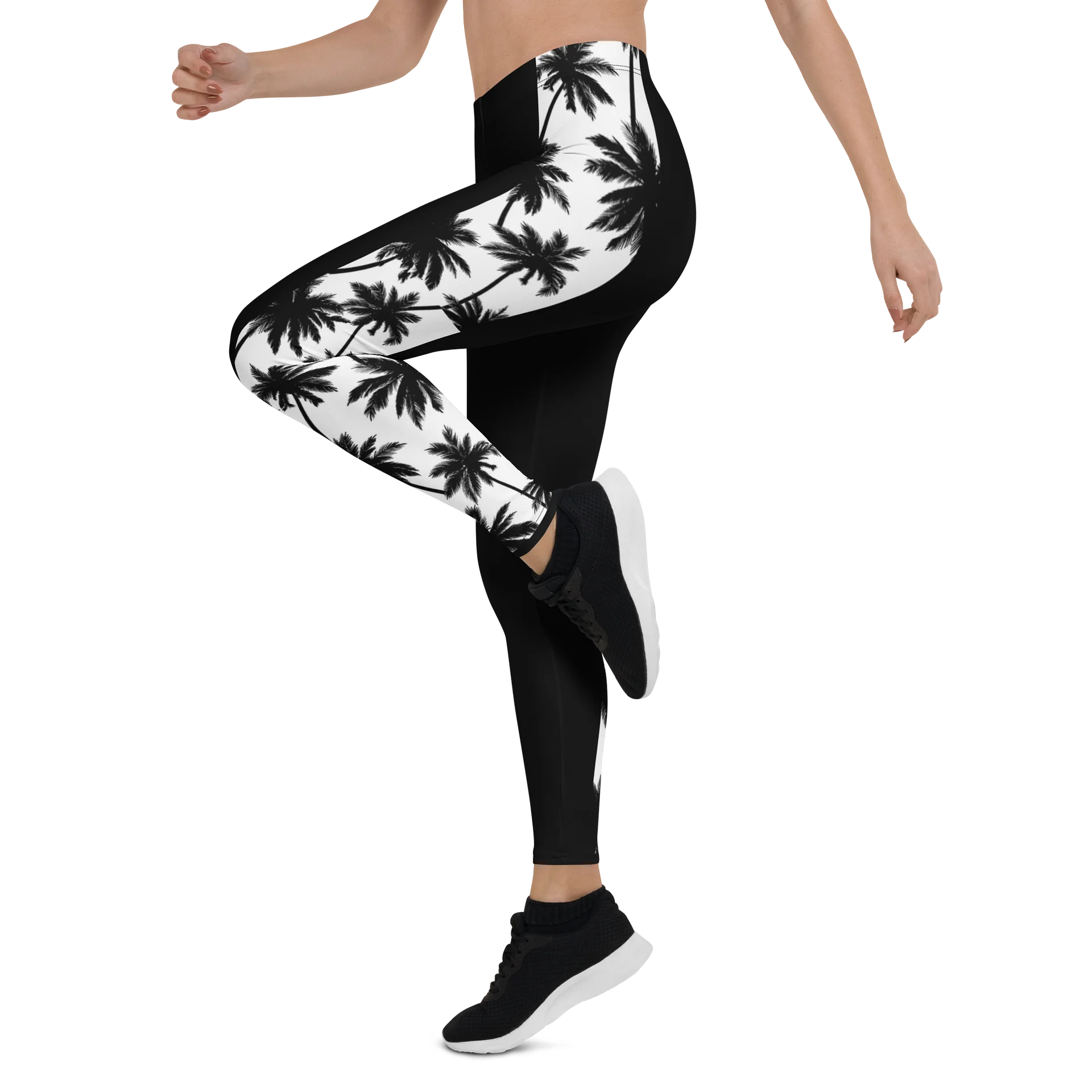 Palm Border All-Over Print Leggings product image (5)