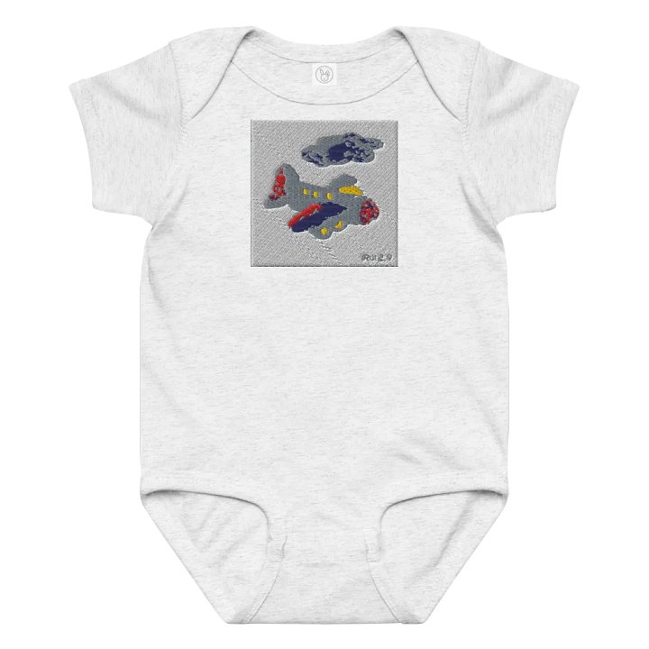 Kid Airplane (Rabbit Skins Baby Jersey Bodysuit) product image (6)