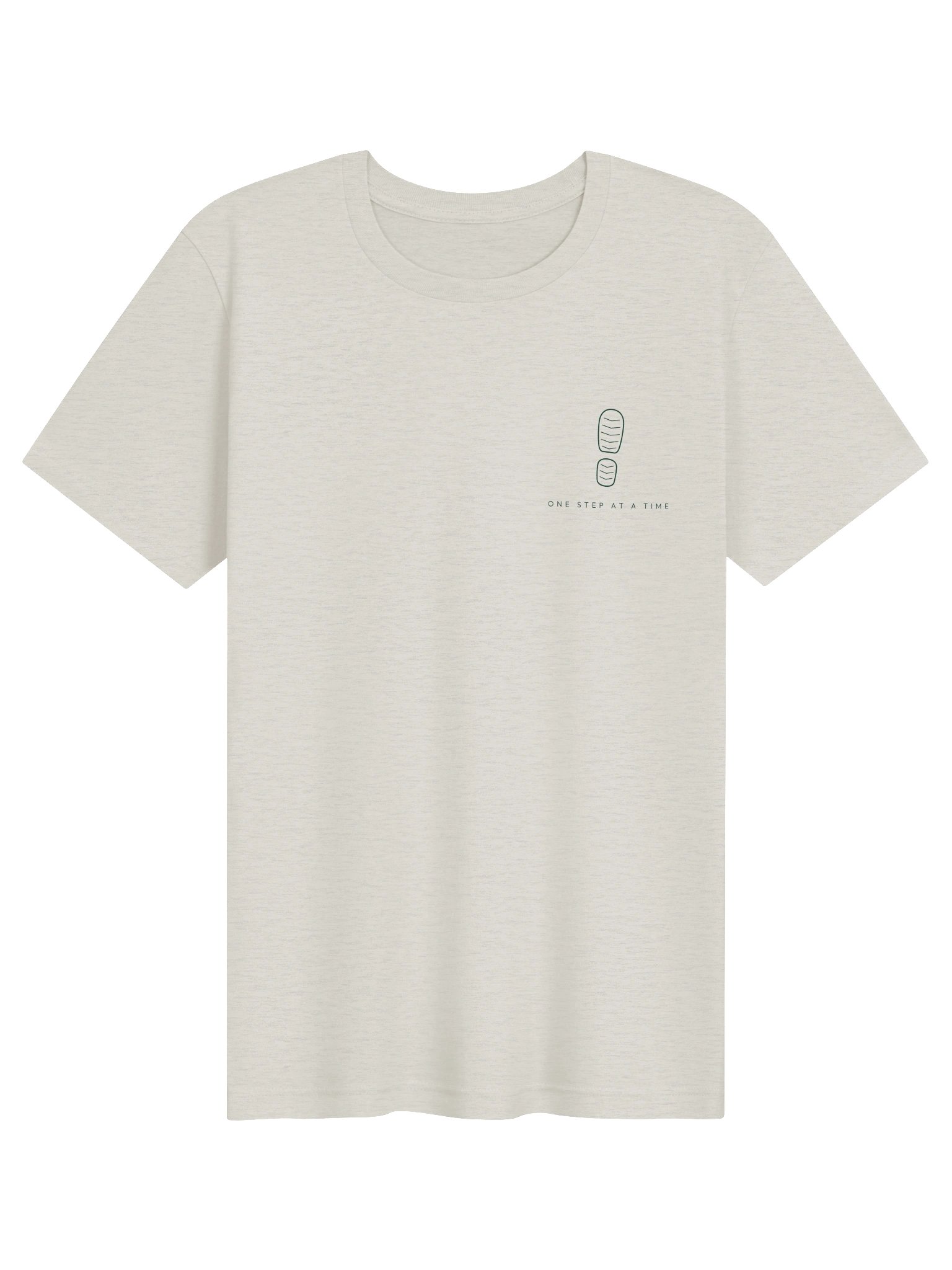 Mindset Evolution — The Consistency Tee (Heather Dust) product image (2)