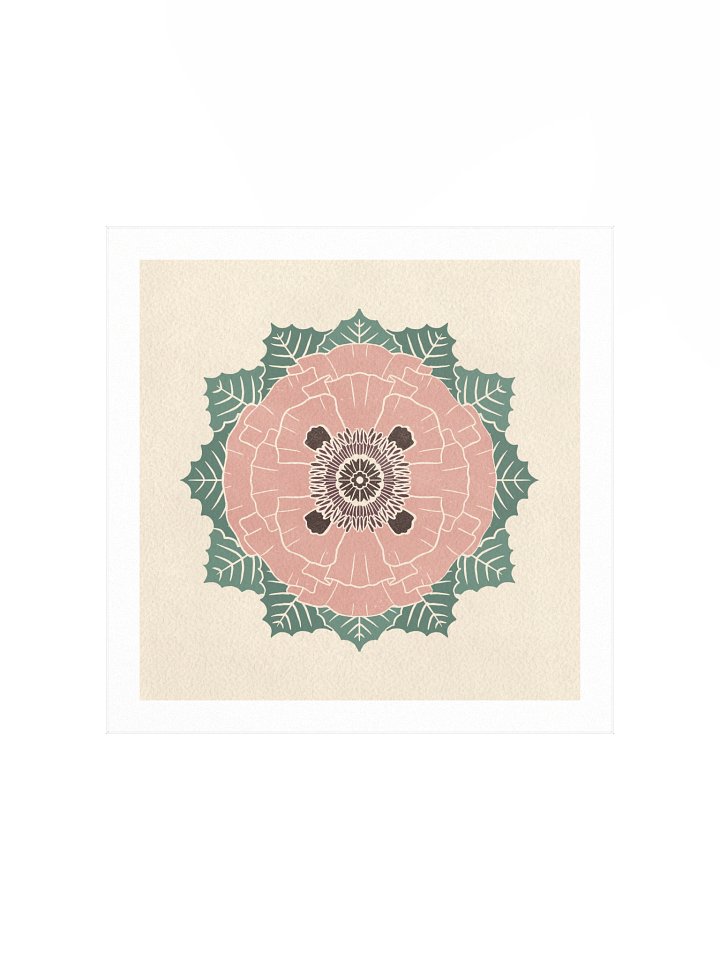 Two Poppy ✷ Art Print product image (1)