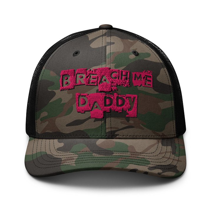 Breach Me, Daddy Camo Hat product image (1)