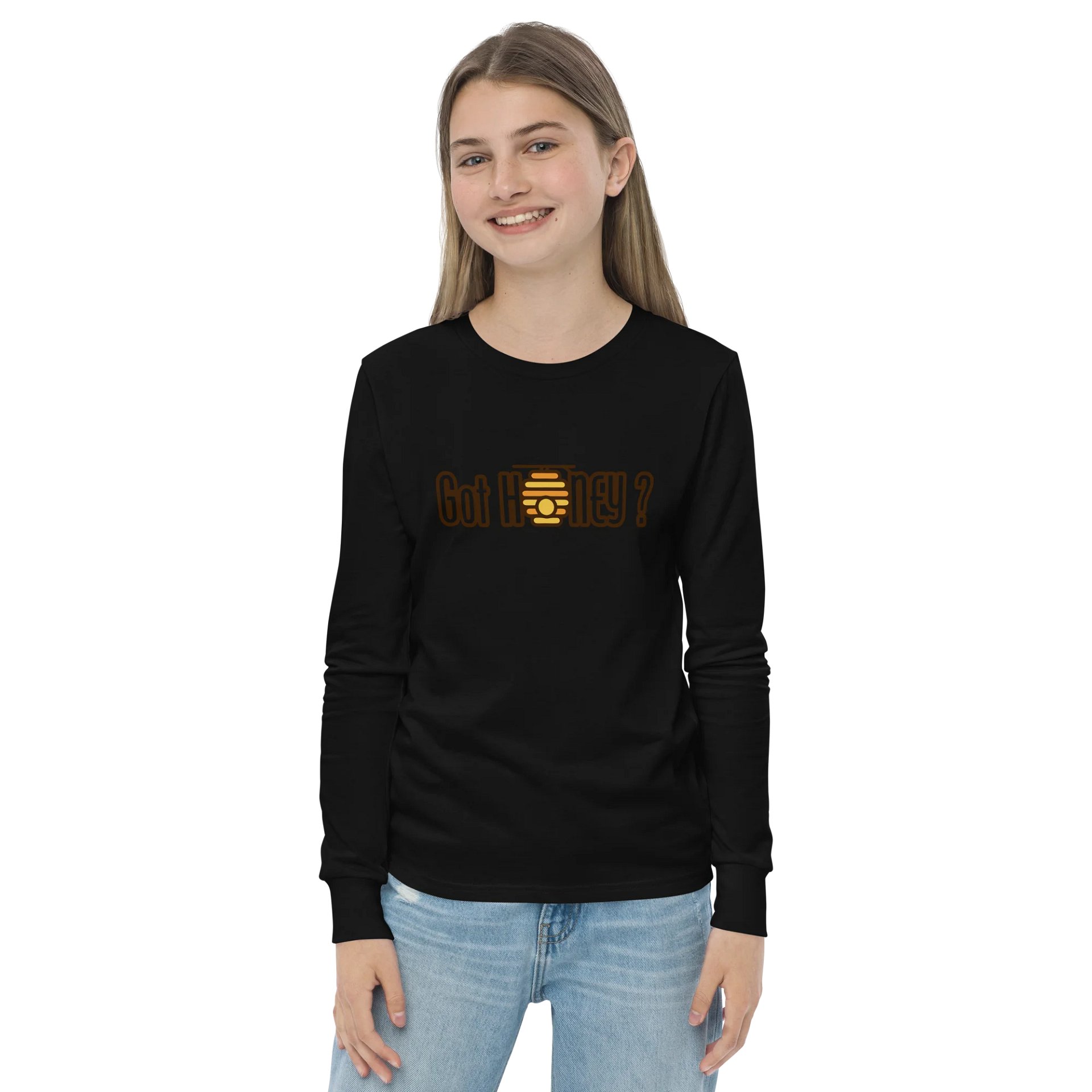 Got Honey Youth Long Sleeve T-Shirt product image (10)