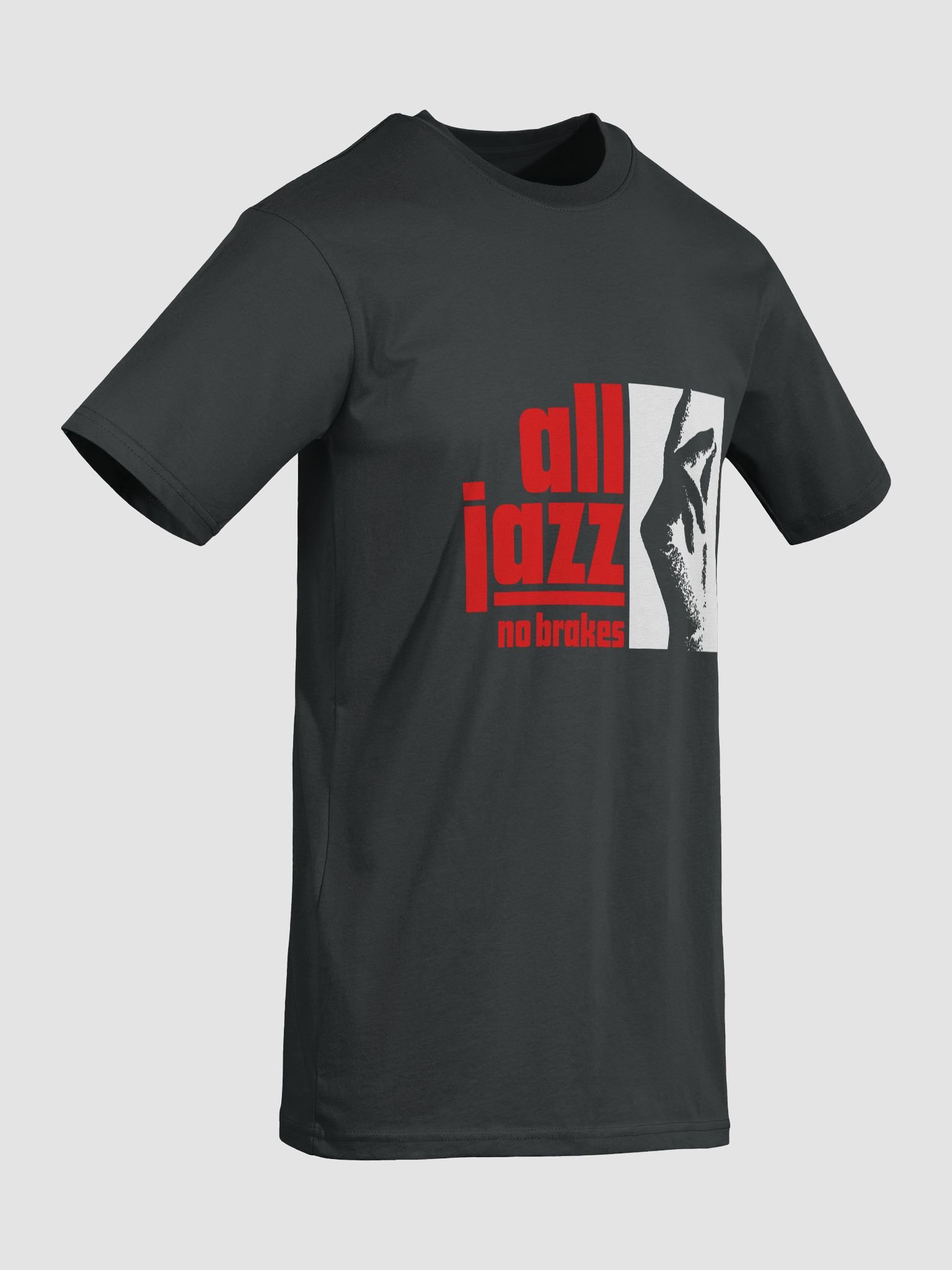 "The Jazzy Tee" (Black) product image (4)