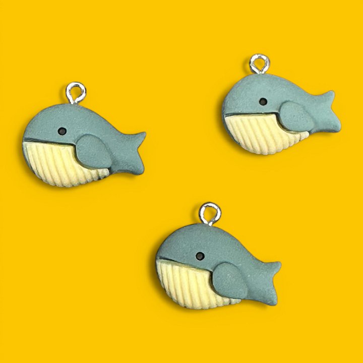 Blue Whales Whinny Winners Braid and Bridle Charms for Horses | Little Shop of Ponies product image (1)