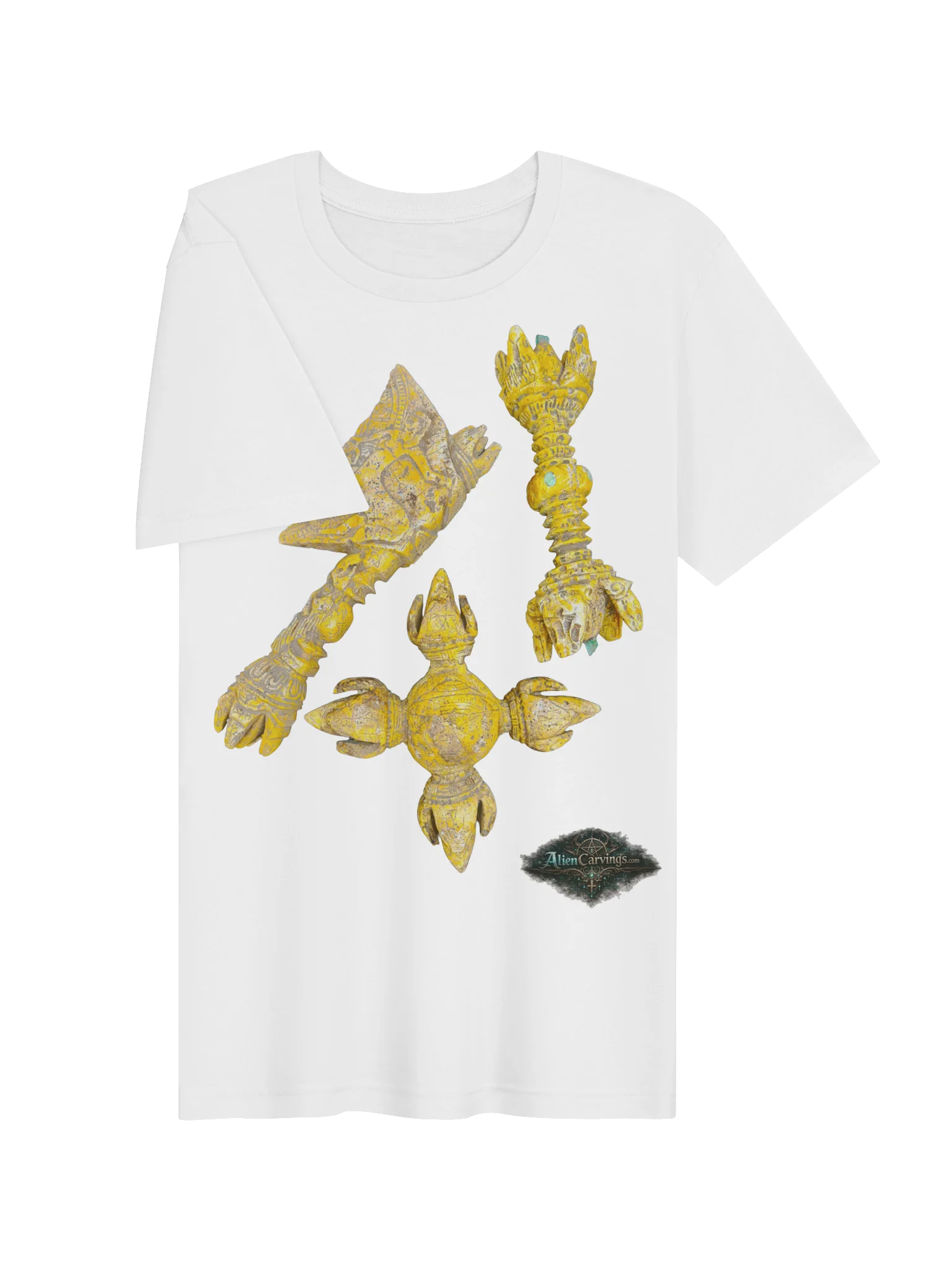 Aliencarvings.com Vajra Cache T-Shirt product image (3)
