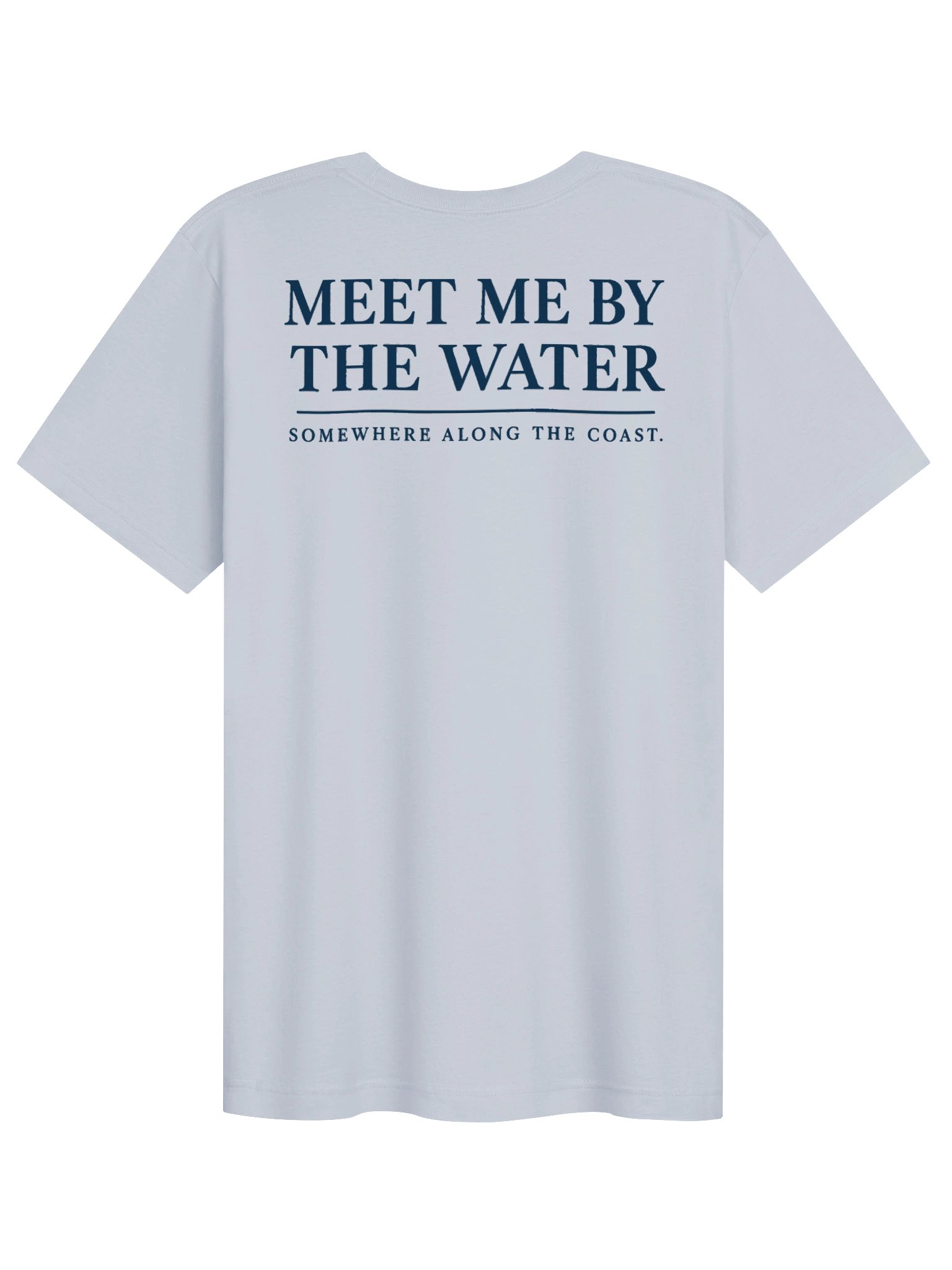 LL Social Co. Meet Me by the Water Essential Tee — Navy product image (22)