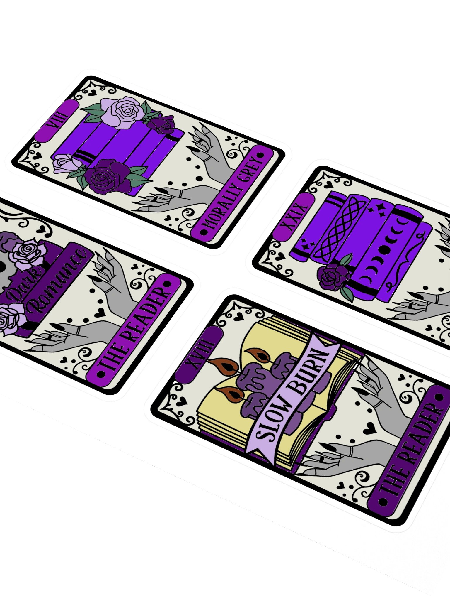 Bookish Tarot Sticker Sheet product image (2)