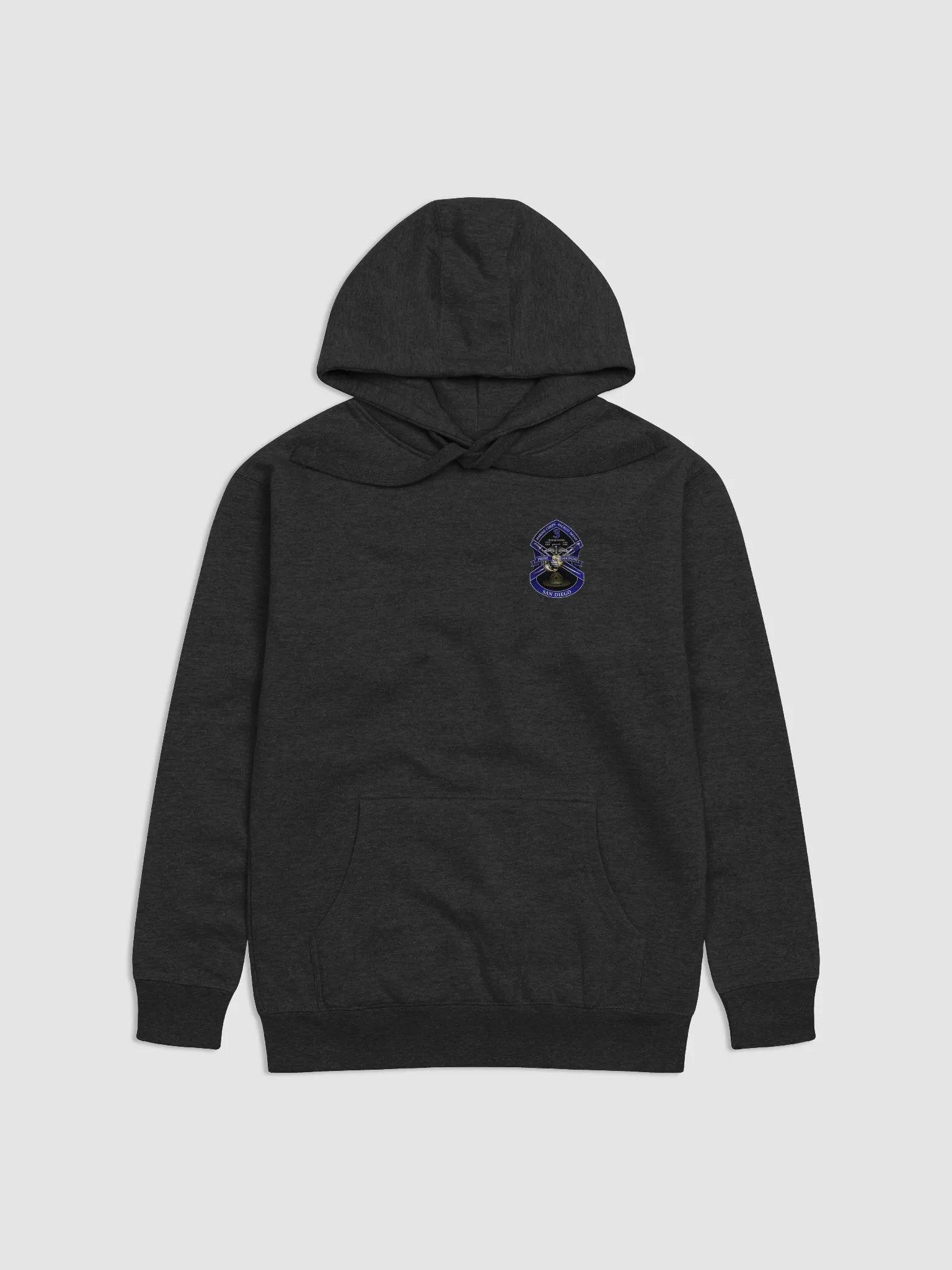 3rd Recruit Training Battalion San Diego Dark Hooded Sweatshirt product image (1)