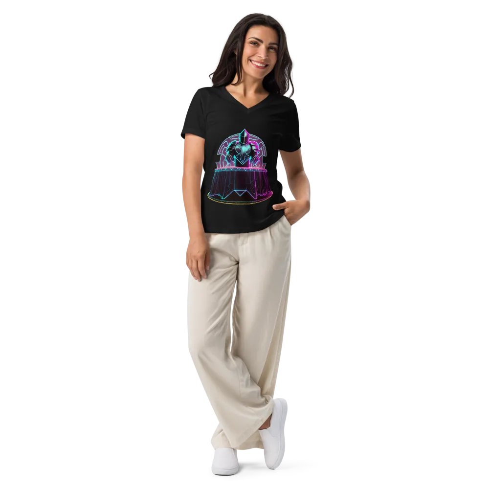 Blackknight513 Bella+Canvas Women's Relaxed V-Neck T-Shirt product image (12)