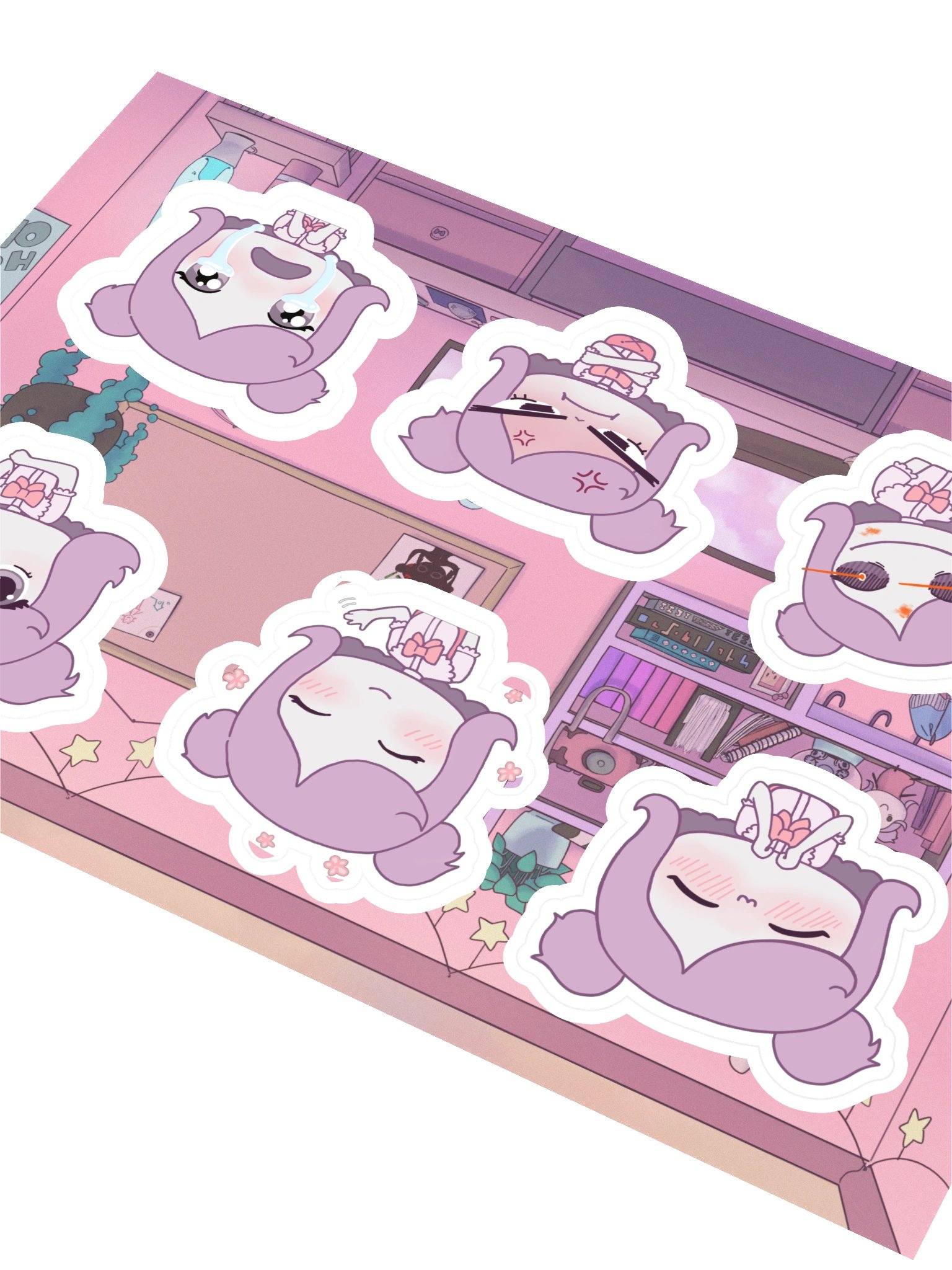 Ree Emote Sticker Sheet product image (2)