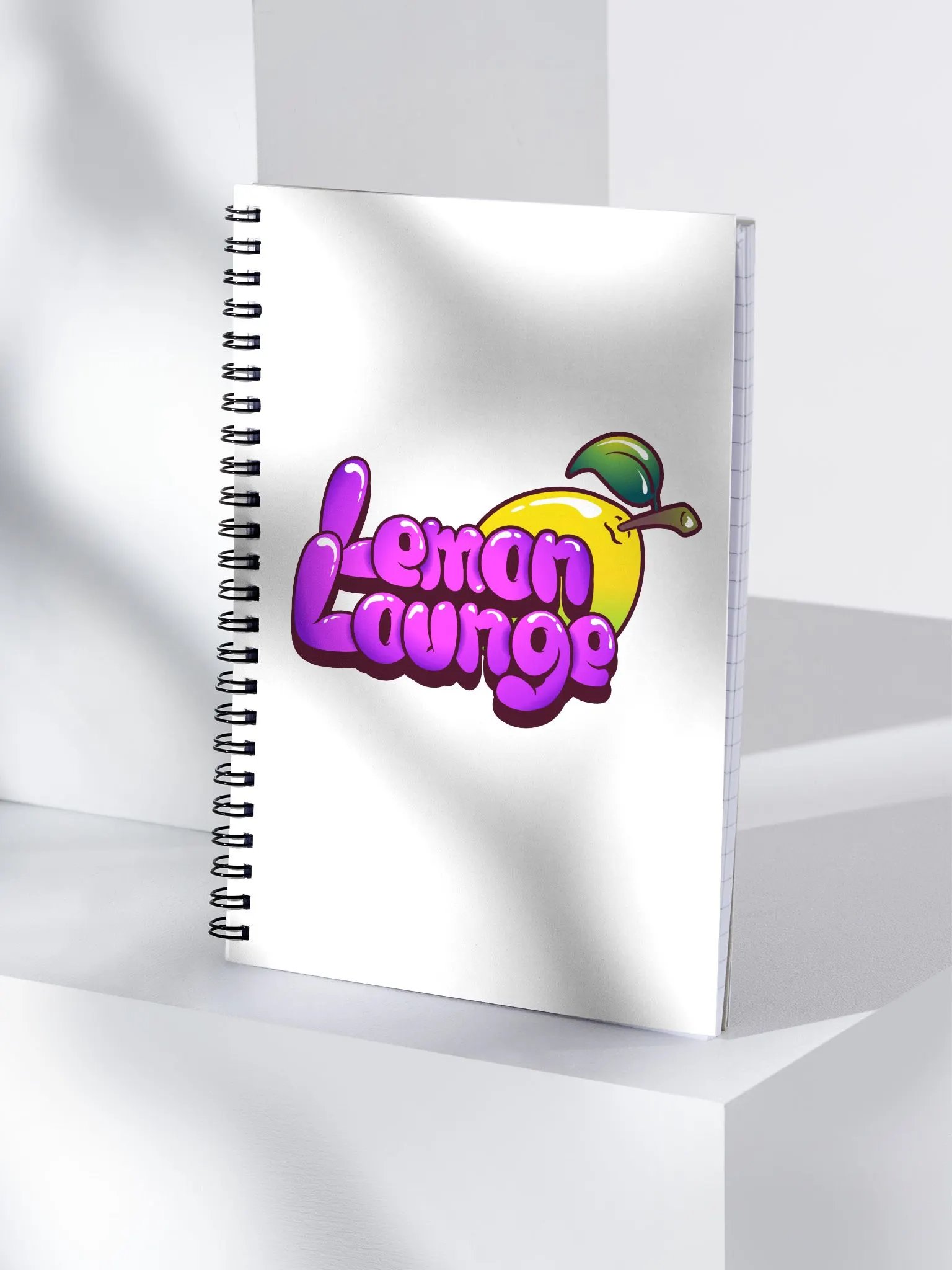 Lemon Lounge Spiral Notebook product image (3)