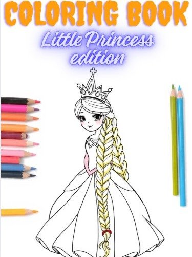 Coloring Book: Little Princess Edition product image (1)