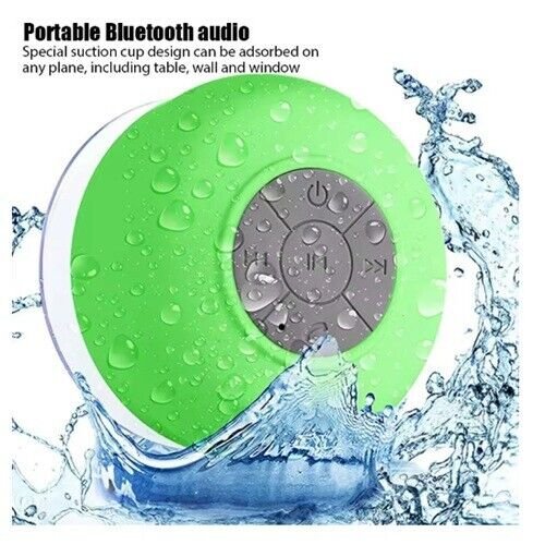 Mini Portable Waterproof Bluetooth Shower Speaker - Wireless Suction Cup Audio product image (11)