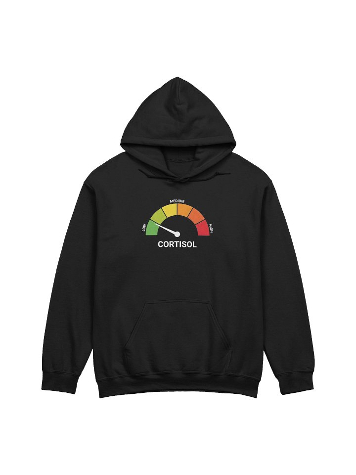 Low Cortisol Hoodie Black product image (1)