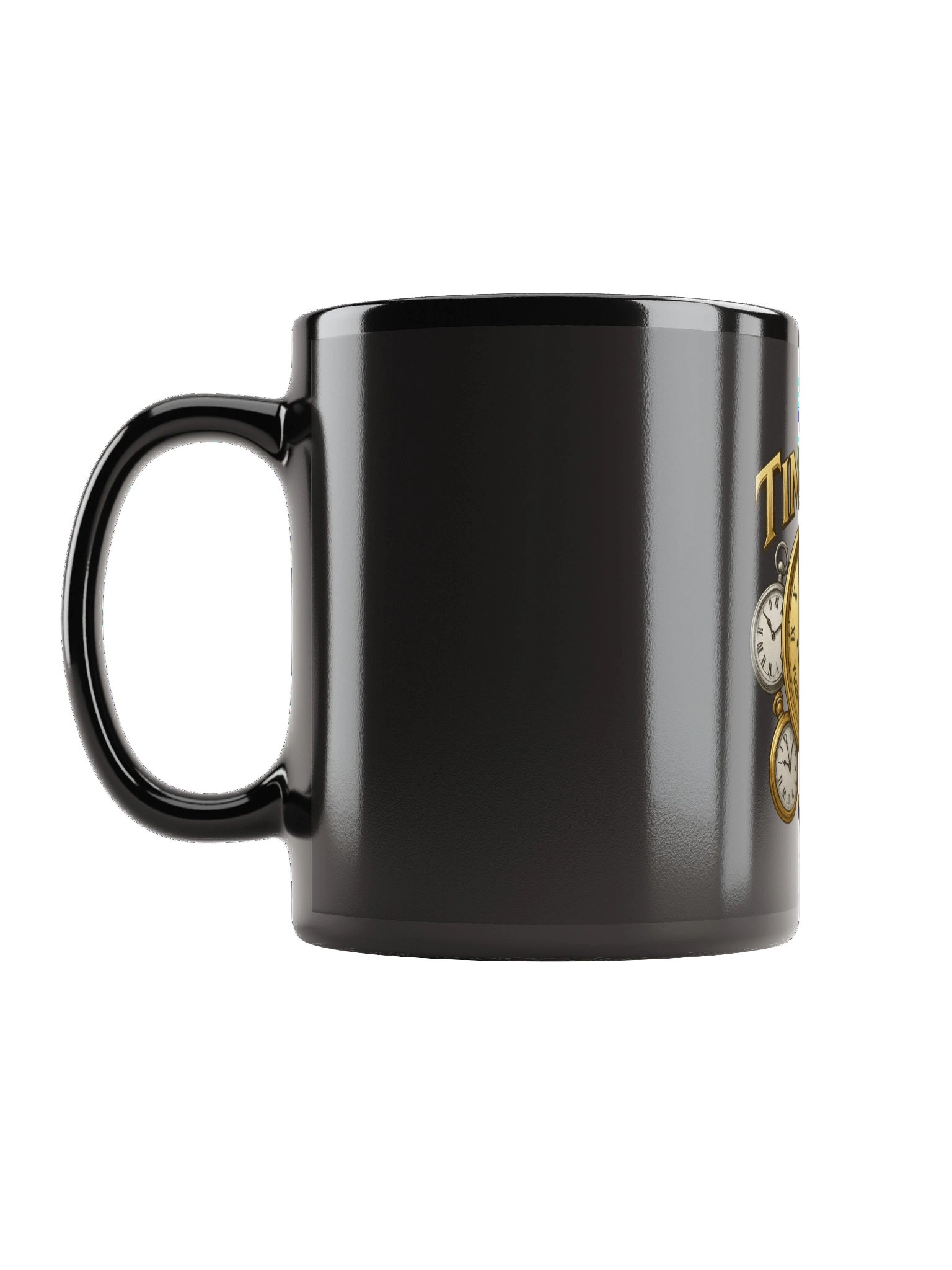 TimeTell Black Mug product image (11)