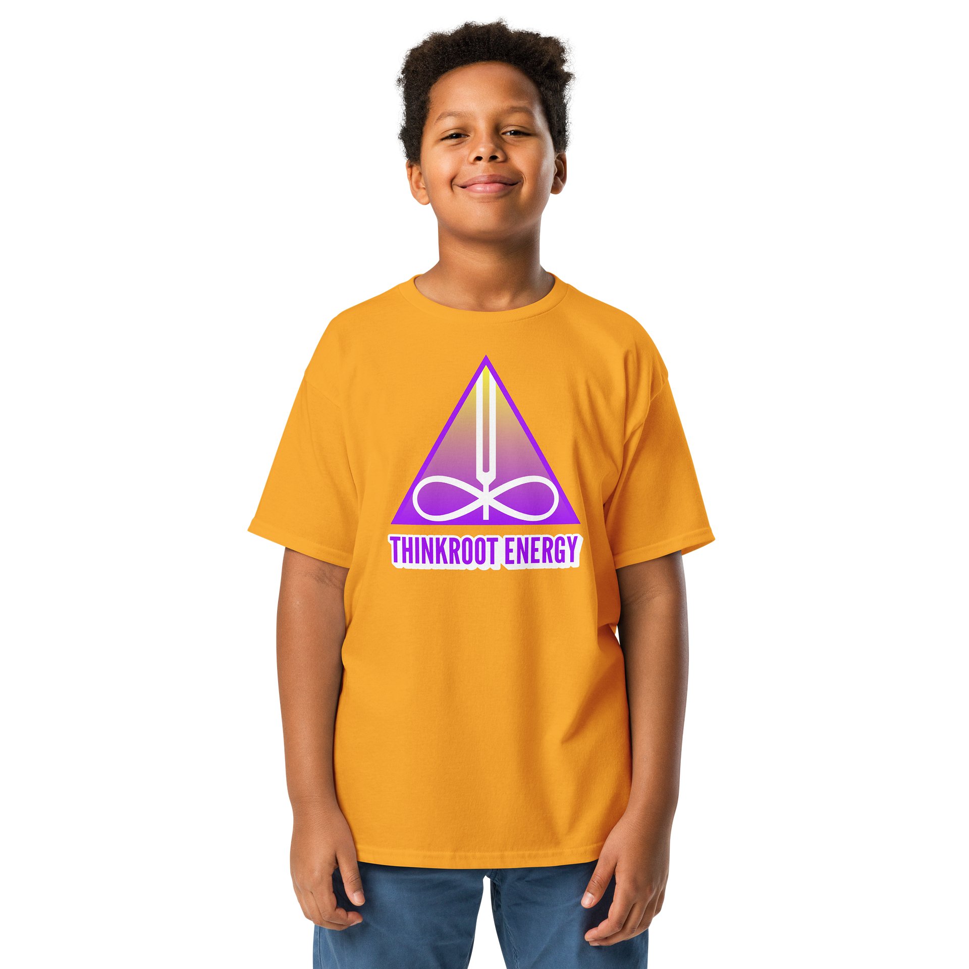 Thinkroot Energy Triangle Kids T-Shirt (Gildan Youth) product image (11)