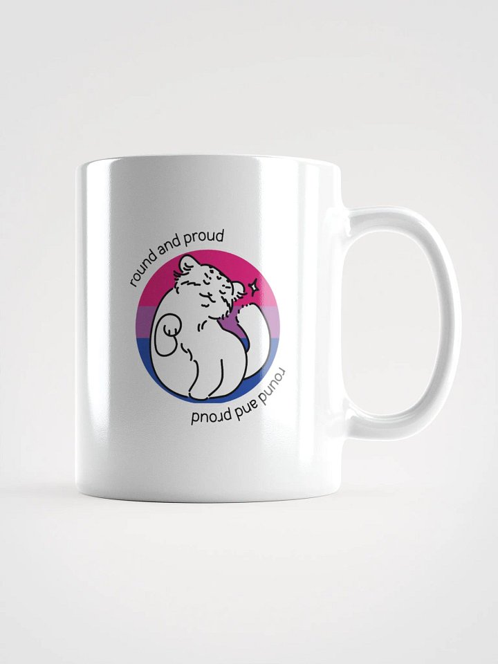 Round and Proud Manul Bisexual Version - White Mug product image (1)