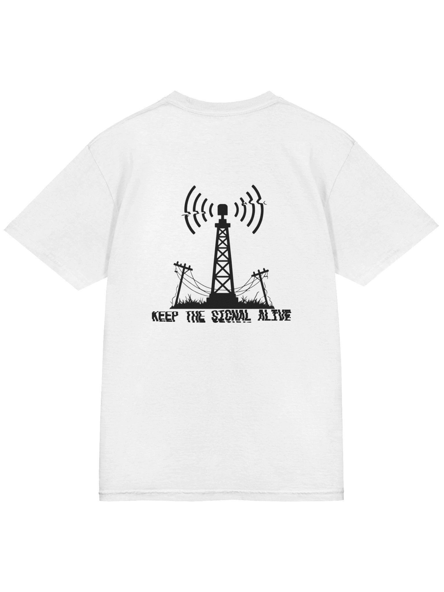 Signal T-Shirt (White) V2 product image (4)