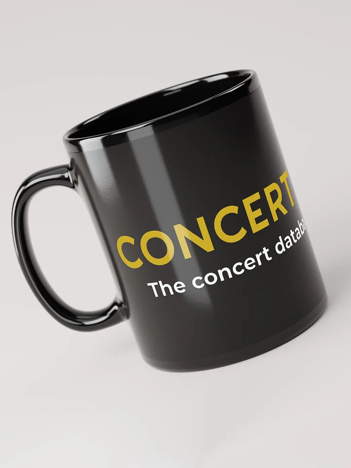 Concert Archives Mug (Black) product image (1)